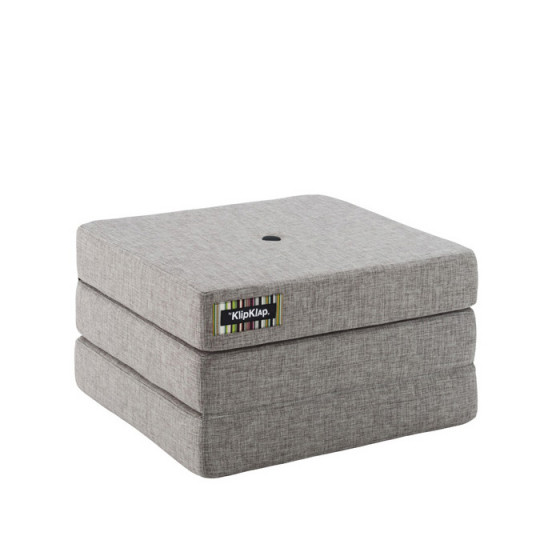 By Klipklap 3 Fold Single Mattress Multi Grey