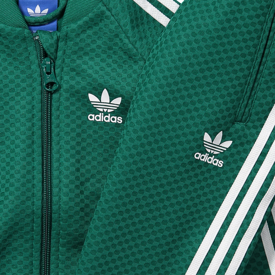 green adidas tracksuit junior