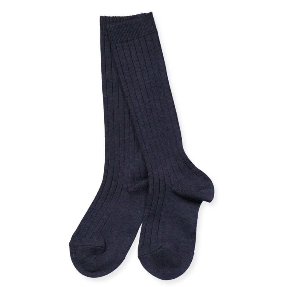 Cóndor - Navy rib knee socks - Marino - Navy