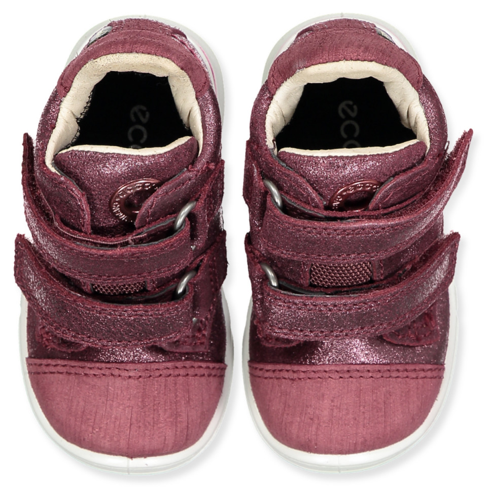 First metallic tex sneakers
