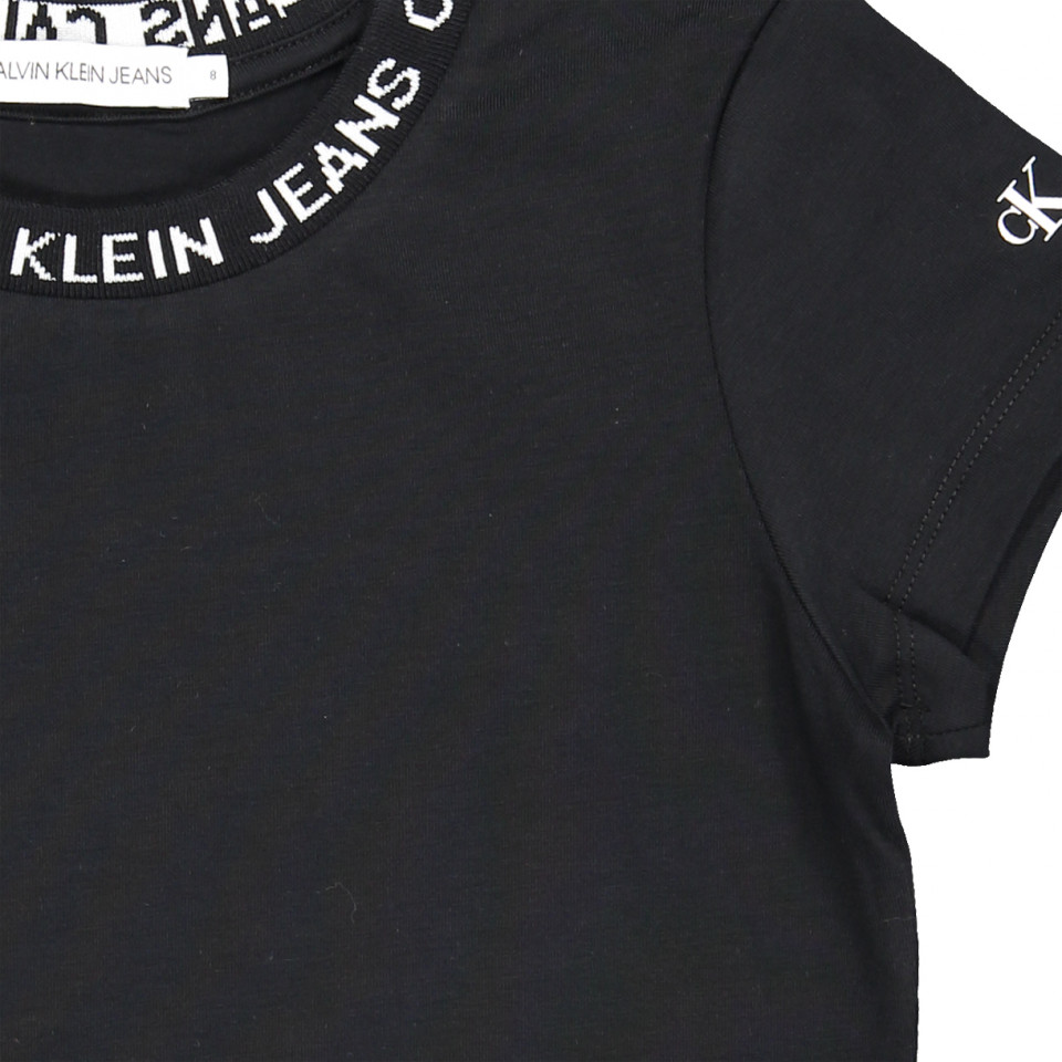 Calvin Klein T Shirt Ck Black Black