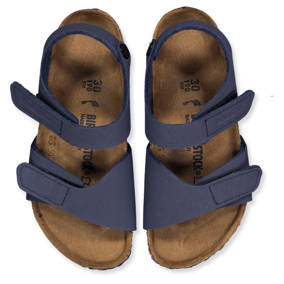 navy birkenstock sandals