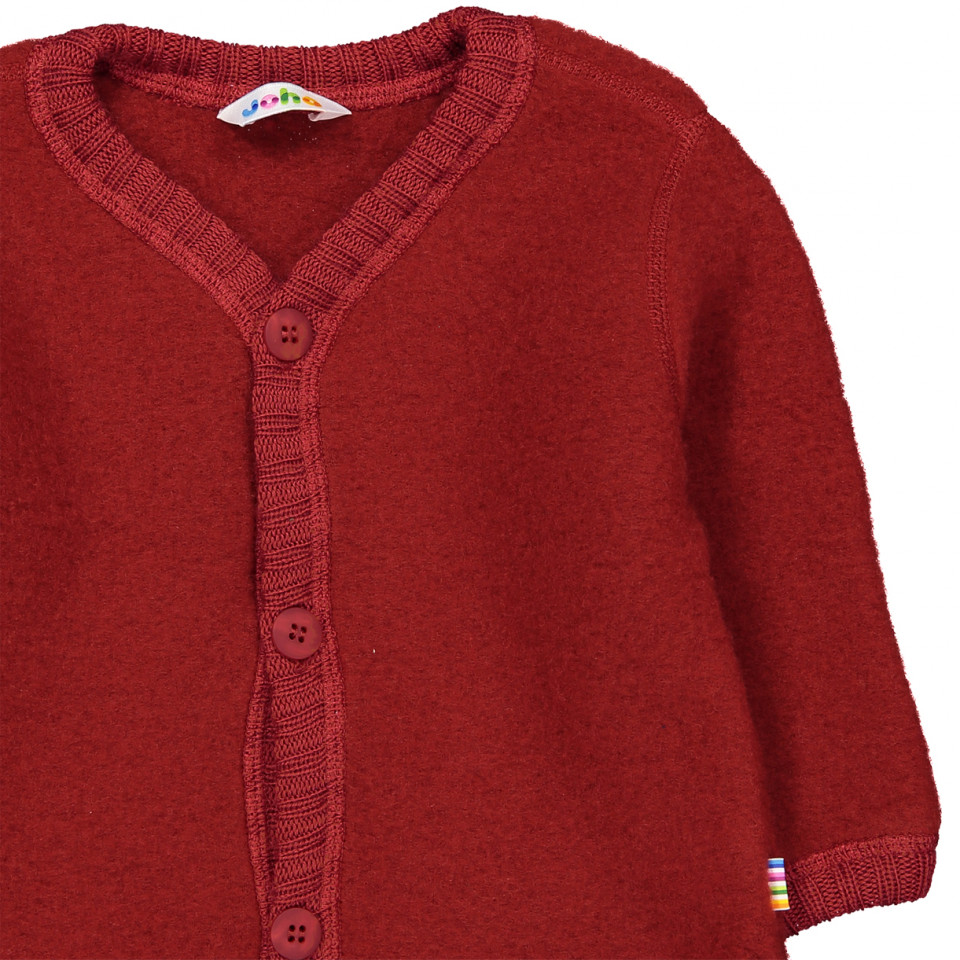 joha fleece cardigan