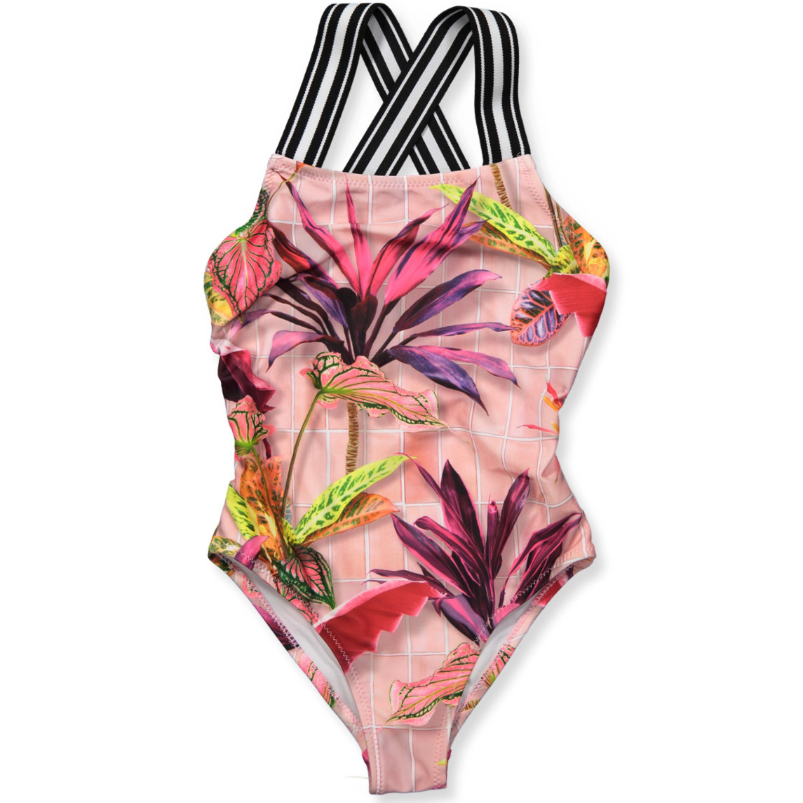 Molo Neve Uv 50 Swimsuit Tiles Rosa
