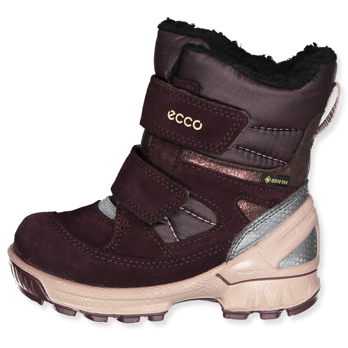 Intermediate ring Pjece Ecco - Biom Hike gore-tex winter boots - FIG/SHALE